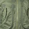 Erkek Ceketler MA1 Bombacı Erkekler Su Geçirmez Pilot Beyzbol Paltosu Erkek Ordu Hava Kuvvetleri Stand-Cep Büyük Cep Nedensel Ceket Sonbahar Bahar 221122