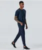 Lu Venta caliente Nuevos pantalones de chándal Pantalones para correr Pantalones sueltos para hombres Pantalones elásticos casuales finos y transpirables para exteriores