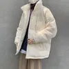 Cappotto invernale da uomo in velluto a coste sintetico Cappotto invernale da uomo Autunno e stile coreano Lungo da donna sopra il ginocchio Imbottito in cotone Tenere al caldo 221122