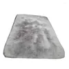 Teppiche 2022 Schaffell Plain Pelz Haut Flauschige Schlafzimmer Faux Wolle Matten Waschbar Künstliche Textil Bereich Rechteck Teppiche Haarige