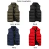 Men's Down Parkas High Quality Autumn Winter Warm Windproof Vest Jacket Fashion Trend Thickened Cotton Padded Sleeveless Jackets 221123