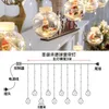 Christmas Decorations Hanging Ornaments Glass Bulbs Year Cute Snowflake Xmas Ornament Balls Lights Gift Party Navidad Room Decoration 50