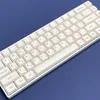 キーボード 124 キーミルクテーマキーキャップ XDA プロファイル PBT 染料下塗り日本語ミニマリストホワイトキーキャップ MX スイッチメカニカルキーボード 221123