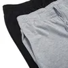 Vêtements de nuit pour hommes Pantalon de pyjama pour hommes Pantalon de salon de sommeil Solide avec pantalon à cordon de serrage Plus Size 3xl