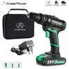 Электрическая буриль 25V Impact Acter Actulet -Rands Three Funct Overcriver Home Diy Power Tools Окрашивание 221122