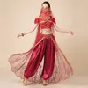 Stage Wear Festival Arabian Princess Costumes Indian Dance Broder Bollywood Jasmine Costume Party Cosplay Fancy Outfit 221122