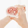 Chłonność pomidora zmywacza szmata ściskana miąższ drewniany gąbki drewniane garnek wycieranie wielofunkcyjne czyszczenie łazienki narzędzia kuchenne MJ1153