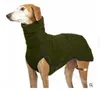 Собачья одежда милая флисовая одежда для домашних животных сплошной цвет теплый футболка осень зимняя толстая кошачья жилет маленький средний рукав 221123