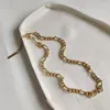 Chaker Luxury Chain Chain Colar Short Feminino 925 Sterling Silver Jewelry Ins Style Mulheres Colares Presente de aniversário