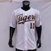 Maglie Il NUOVO College indossa la maglia da baseball personalizzata LSU Tigers Aaron Nola Alex Bregman DJ LeMahieu Dylan Crews Jake F