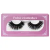 Natural 3D Faux Mink Hair False Eyelashes Long Lashes Extension Thick Wispy Fluffy Handmade Eye Makeup Tools