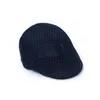 Bérets hommes chapeau casquette Golf conduite soleil plat mode coton casquettes pour hommes décontracté visière Casquette