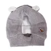 Abbigliamento per cani Cappello lavorato a maglia Abbigliamento per cani Inverno Caldo Berretto per cuccioli Moda Orecchio di coniglio Design Berretto per simpatici cani da compagnia Cuccioli di gatto Animale Chri Dhi31