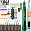Electric Drill USB trådlösa mini Power Tools Multificational Grinder Slipning Tillbehör Set 3 Speed ​​Engraving Pen for Dremel 221122