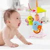 Rattles Mobiles Baby Barnvagn Crib Pram Bed Hanging Toy Accessories Musik Roterande Plush Cartoon Cute Appease Soothing Hand-Eye Coordination 221122