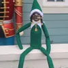 Snoop på en böja julälva dockor spion böjd heminredningar nyår gåvor leksaker fest gynnar dhl