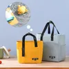 Ice PacksIsothermic Bags Insulated Lunch Box Thermal Bag Large Capacity Work Food Storage Container for Women Cooler Travel Picnic Pouch Handbags 221122