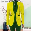 Herrenanzüge Blazer Thorndike Fashion Marineblau für Männer Maßgeschneiderter schmaler Bräutigam 3-teiliger Hochzeitsanzug Jacke Hose Weste 221123