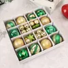 Christmas Decorations 42pcs Tree Balls 6cm Big Multicolor Ornaments Set for Home Party Decor 221123