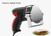 Electric Kebab Slicer Handheld Roast Meat Cutting Blade Slicing Machine Shawarma Cutter Gyro Knife 220V 110V3660021
