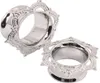 Sprzedawaj nowe miedziane srebrne wtyczki do uszu i tunele przebijające wskaźniki biżuterii na noszenie biżuterii od 6 do 16 mm 60pcs4724572