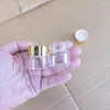 저장 병 12pcs/lot 30 30mm 10ml 작은 유리 병 금속 캡 골드 스크류 상단 작은 항아리 vials 미니 컨테이너