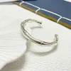 2023 Designer New Jewelry silver family bamboo bracelet for men and women