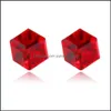 Autre No Hole Aimant Boucles D'oreilles Cristal Diamant Cube Clip Une Femmes Hommes Mode Bijoux Drop Delivery Dhwhf