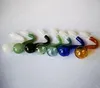 Thick Pyrex Oil Burner pipe glass smoking pipes mixed 14 Male Female Joint For Water Pipes Bong Dab Rig bowl