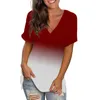 Magliette da donna camicia da donna a manica corta top elegante casual