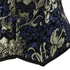 Bustier Corsetti Sexy Body modellante gotico sotto il busto Ricamato Vintage Jacquard Cincher Cinture Gilet Lingerie