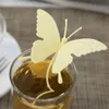 Butterfly Tea Infusers väskor Silder Silikonfilter Infusör Silikakisla söta tepåsar för te kaffe dryckware