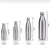 Wasserflaschen aus Edelstahl, 12 Unzen, 17 Unzen, 26 Unzen, 35 Unzen, Sport-Thermoskanne, isoliert, hält 24 Stunden und 12 Stunden kalt 221122