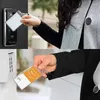 Pocket Watches Elastic Keychain Sport Retractable Alarm Work Card Key Chain Anti-Lost Ring kleines Zubehör