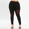 Leggings da donna Leggings senza cuciture con perline Plaid strappato Pannello da donna Elastico in vita Leggins push up casual Pantaloni Mujer