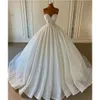 2023 Ballkleid-Hochzeitskleider, Brautkleid, herzförmiger Ausschnitt, Spitze, Applikation, Pailletten, Tüll, Satin, bodenlang, nach Maß, Übergröße, Vestido de Novia