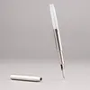 نافورة أقلام Majohn A1 Press Metal Metal Nib 0.4mm مع مقطع/لا مقطع الحبر الحبر الهدية 221122