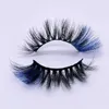 False Eyelashes Colorf Eye Lashes Thick Long Faux Mink Eyelashes Fluffy Colored Eyelash Extension Cils Make Up Tools Drop Delivery H Dhli0