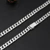Pendant Necklaces BOCAI Trendy S925 Sterling Silver Necklace for Men Women Simple 7mm 8mm Horsewhip Chain Pure Argentum Fashion Jewelry 221119