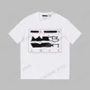 xinxinbuy Men designer Tee t shirt Cursive Letter embroidery short sleeve cotton women green black white XS-2XL