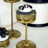 Bakeware Tools Glass Cover Wedding Party Decorative Cake Stands Dessert Fruit Plates Pan With Baking Pastry #51120