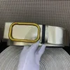 مصممي الأزياء luxurys أحزمة الرجال مصمم حزام العلامة التجارية عالية الجودة الحروف الكلاسيكية Cowskin Golden Buckle Width 7.0cm 8 Colors