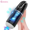 Masturbateurs Masturbateur automatique pour hommes Sucer Vibrant Real Pussy Fellation Machine Male Sex Toy Masturbation Cup Adult Goods 221122