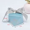 Boîte d'emballage cadeau en forme de diamant papier bonbons es emballage de chocolat faveurs de mariage pour les invités baby shower fête d'anniversaire 221122