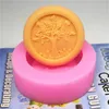 Sabão de árvore Silicone Mold Diy Diy Candle Craft Art Arte Pudim Jelly Mousse Cake Sobremesa Ferramentas de cozinha reutilizáveis ​​MJ1158