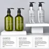 Liquid Soap Dispenser 3pcs Refillable Bottle Reusable Lotion Body Wash Shampoo Bathroom Organizer Bottles 221123