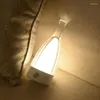 テーブルランプモダンなLEDダムミングワインボトルランプリビングルームベッドルームアート装飾充電タッチポータブル雰囲気の夜の光