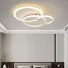 Luzes de teto Modern Minimalist Lamp Room Light Luxury Dining Bedroom Acrílico Arte nórdica