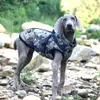 Hundkläder stor husdjurjacka med sele vinter varma kläder för labrador vattentät storrock chihuahua franska bulldog kläder 221123