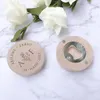 Other Event Party Supplies Personalized Wedding Favor Bottle Opener Fridge Magnet Wooden Magnetic Gift Souvenir For Guest 221124